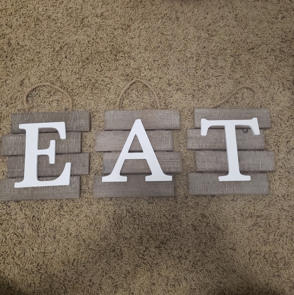EAT Kitchen Wall Decor